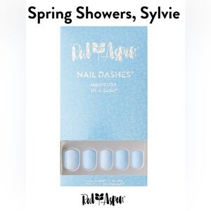 Red Aspen Nail Dashes - Spring Showers, Sylvie b2